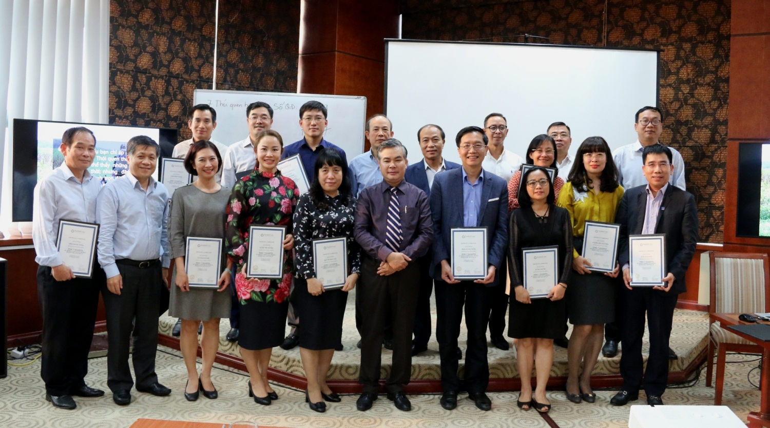 Petrovietnam bế giảng khóa đào tạo “7 thói quen hiệu quả”
