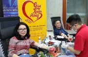 Ngày hội hiến máu “Giọt xuân hồng PVcomBank”