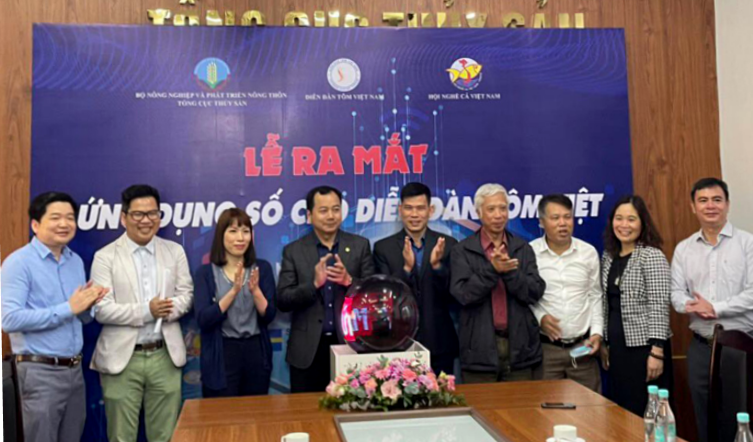 Ra mắt ứng dụng số cho “Diễn đàn tôm Việt”