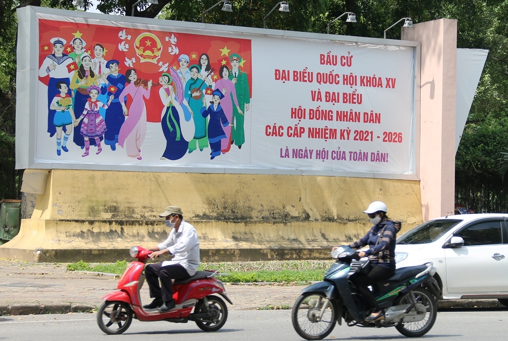 Hà Nội trang hoàng rực rỡ mừng ngày hội lớn Hà Nội trang hoàng rực rỡ mừng ngày hội lớn