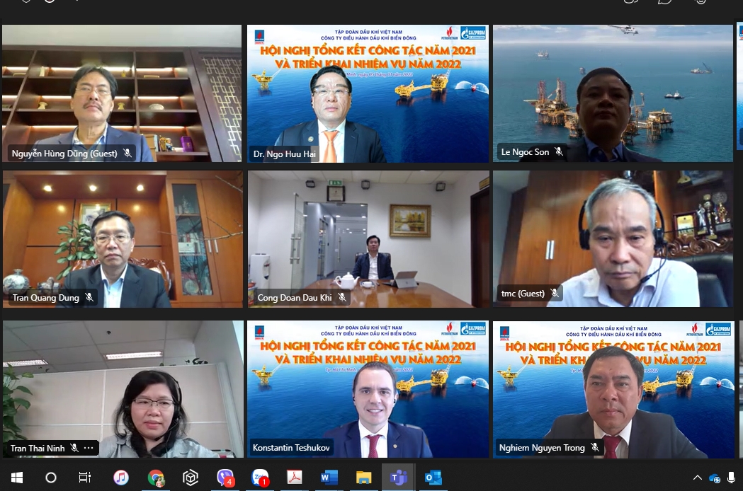 Nỗ lực về đích của BIENDONG POC góp phần vào thành công chung của Petrovietnam