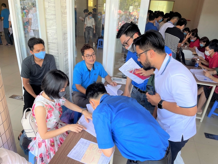 Người lao động Vietsovpetro tích cực tham gia hiến máu nhân đạo Người lao động Vietsovpetro tích cực tham gia hiến máu nhân đạo