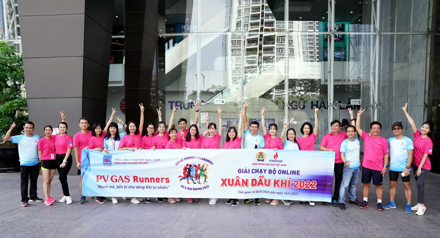 Giải chạy bộ online “Xuân Dầu khí 2022”: Lan tỏa năng lượng tích cực trong toàn Tập đoàn Giải chạy bộ online “Xuân Dầu khí 2022”: Lan tỏa năng lượng tích cực