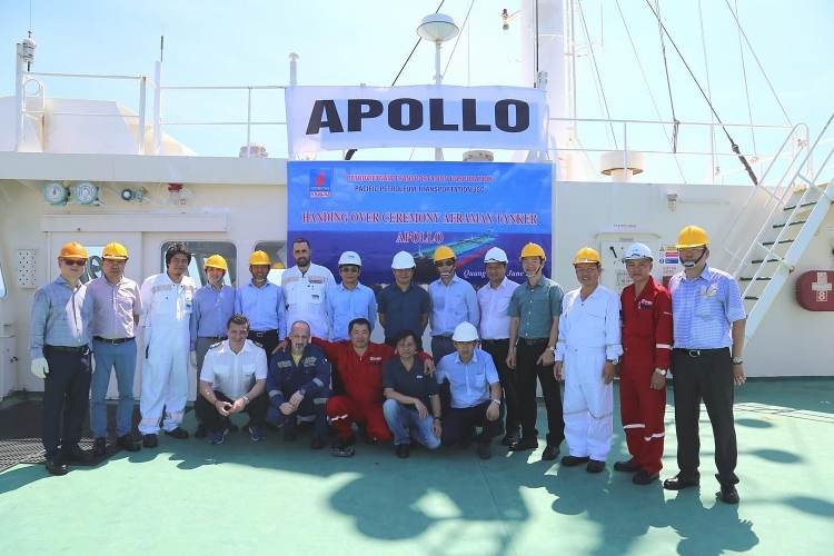 pvtrans tiep nhan tau dau tho apollo