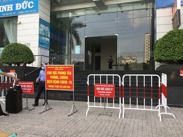 TP HCM: Phong tỏa chung cư Bellaza quận 7