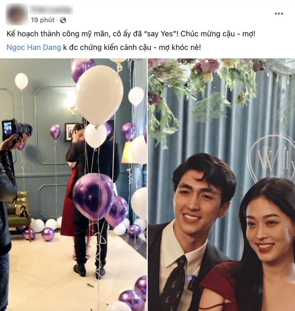 Sao Việt ngày 14/2/2022: Bình An cầu hôn á hậu Phương Nga sau 1500 ngày yêu nhau