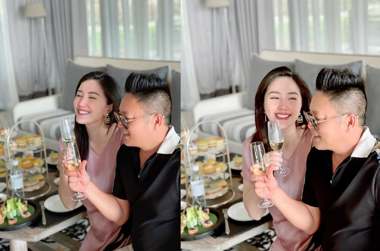 Sao Việt ngày 23/2/2022: Bảo Thy hiếm hoi khoe ảnh bên ông xã đại gia