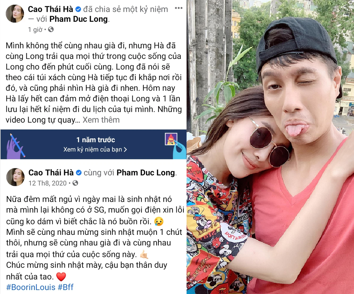 Tin hot giải trí ngày 13/8: Cao Thái Hà chia sẻ đầy xúc động trong ngày sinh nhật cố người mẫu Đức Long