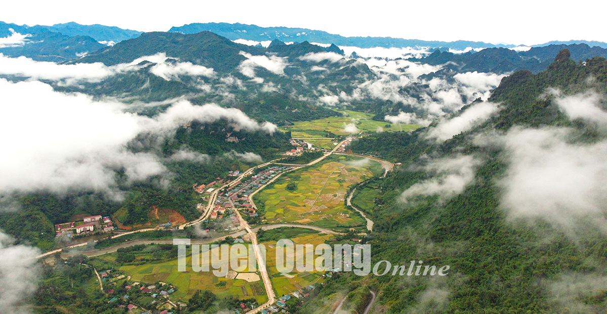 Những cánh đồng nổi tiếng ở huyện vùng cao Lâm Bình