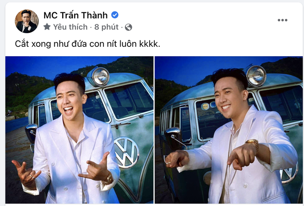 Sao Việt ngày 15/11: Trấn Thành thay đổi diện mạo