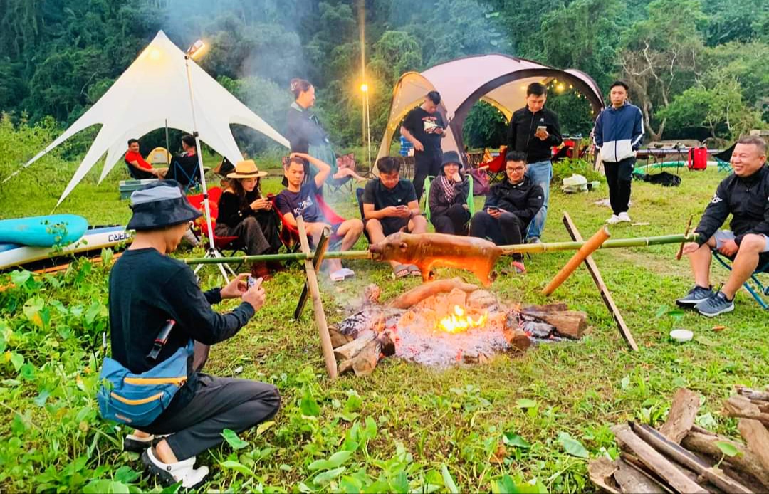 Camping tại Bắc Kạn - Xu hướng mới của giới trẻ