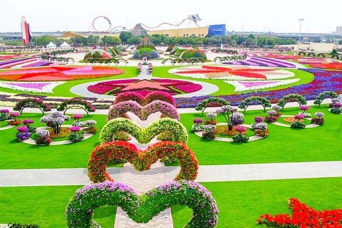 den dubai dung quen ghe tham vuon hoa lon nhat the gioi