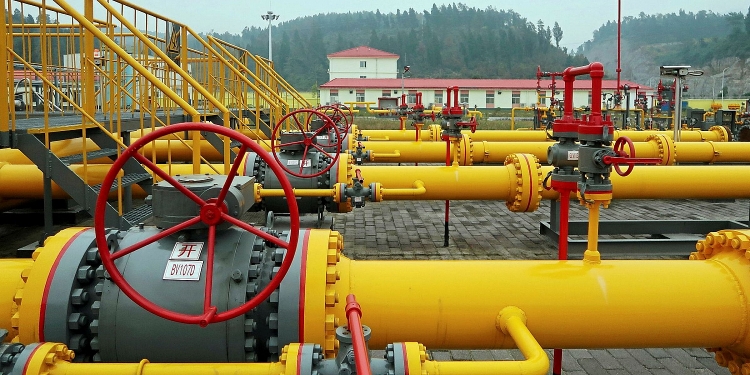 Sản lượng khí đốt tự nhiên của Trung Quốc tăng gần 5%