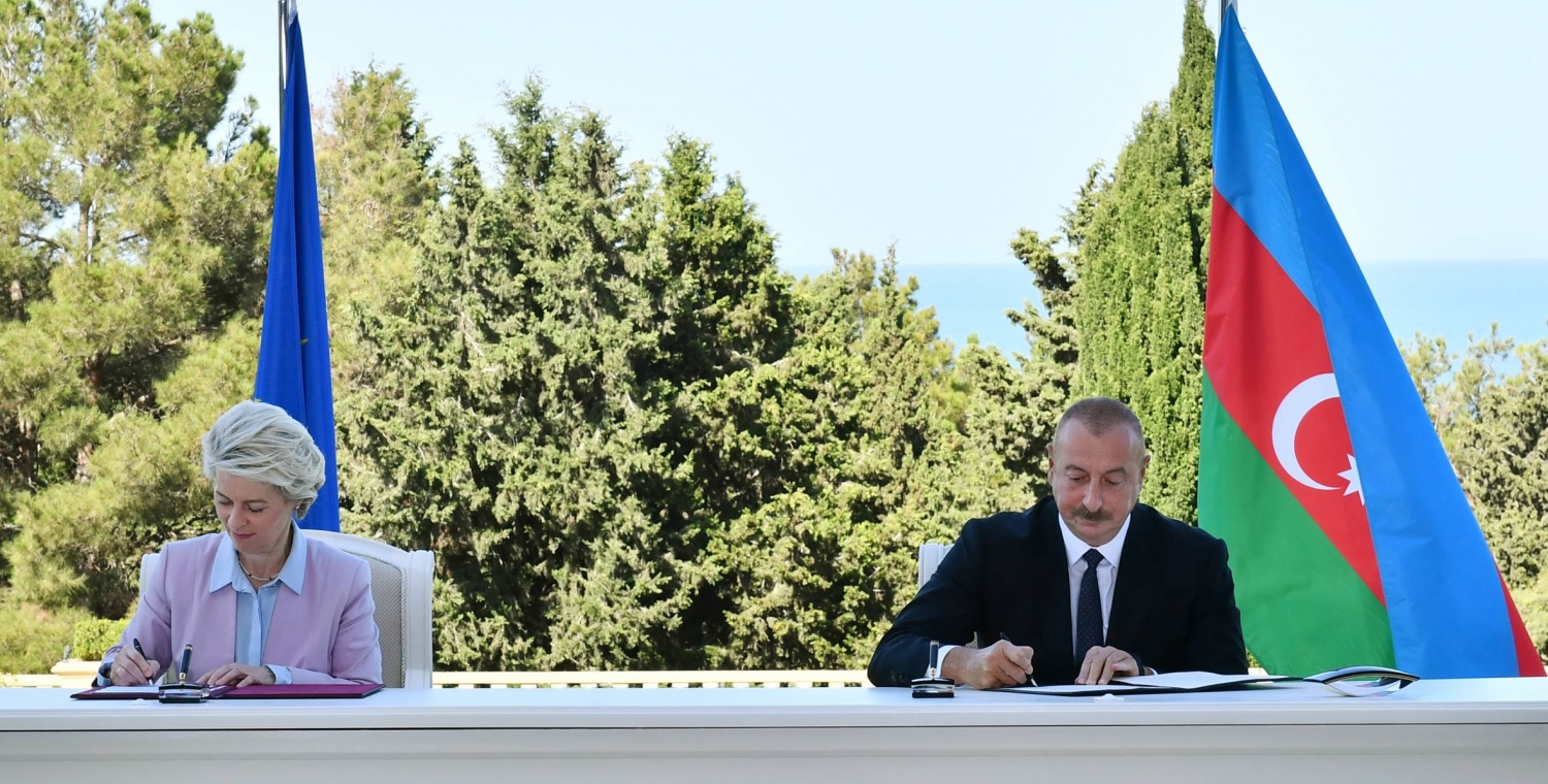 Azerbaijan, EU ký MOU đối tác chiến lược năng lượng, cung cấp thêm khí đốt cho EU thay Nga