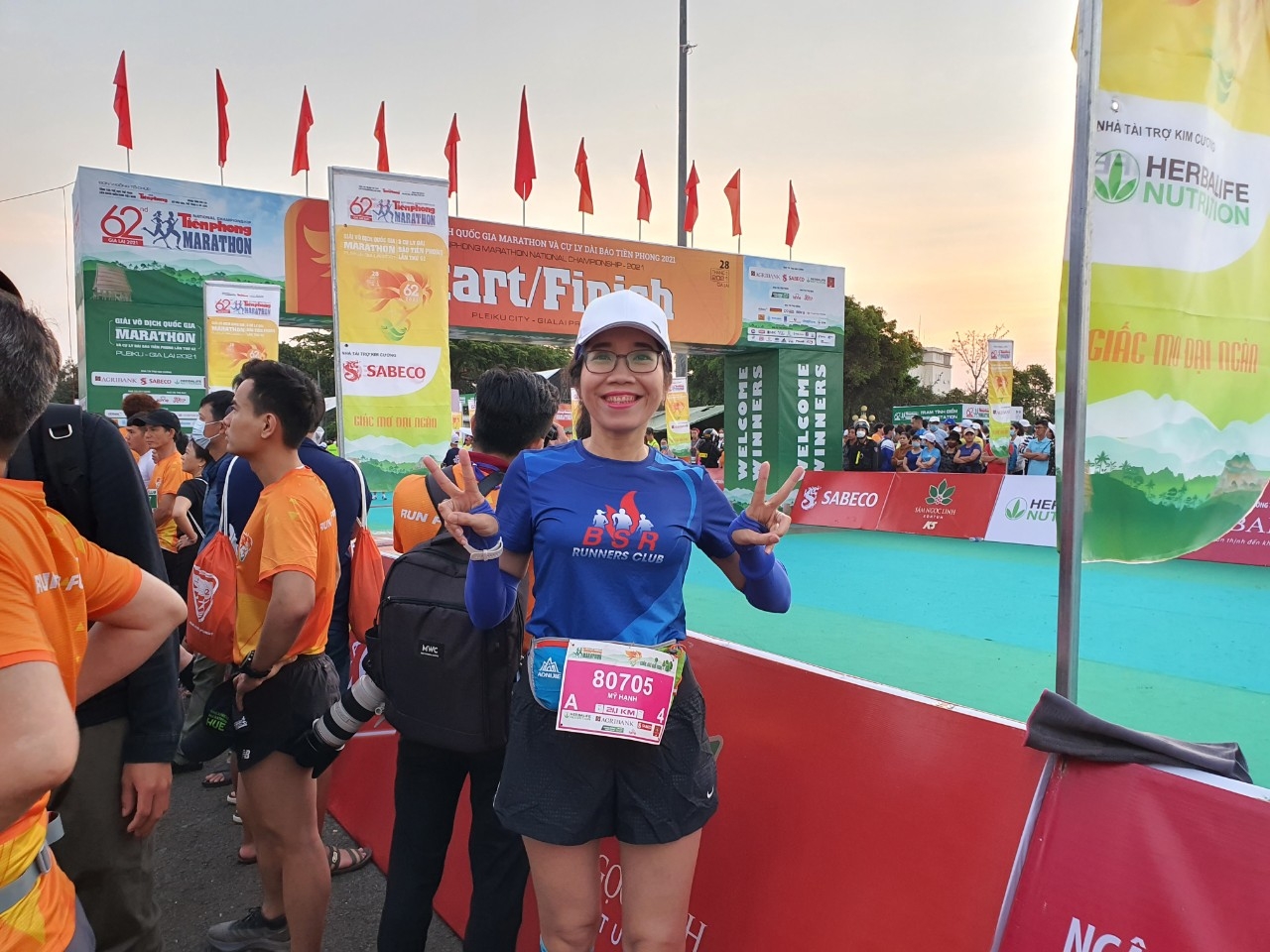 Tất cả VĐV BSR đều hoàn thành đường chạy đăng ký tại Tiền Phong Marathon 2021 Tất cả VĐV BSR đều hoàn thành đường chạy đăng ký tại Tiền Phong Marathon 2021