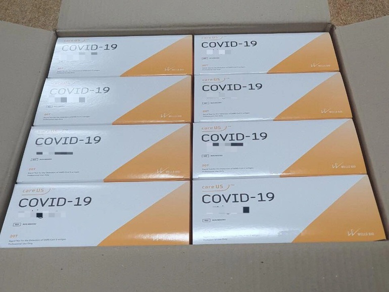 Người Hà Nội săn lùng kit test nhanh phát hiện biến chủng Omicron - 1