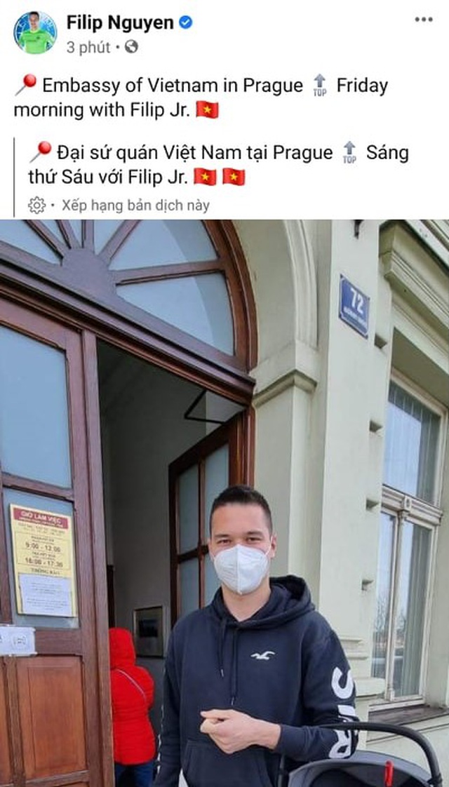 Filip Nguyễn báo tin cực vui cho HLV Park Hang Seo ở vòng loại World Cup - 1