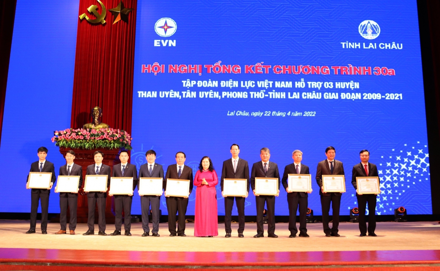 EVN đã thực hiện gần 1.000 tỷ hỗ trợ 3 huyện nghèo của Lai Châu