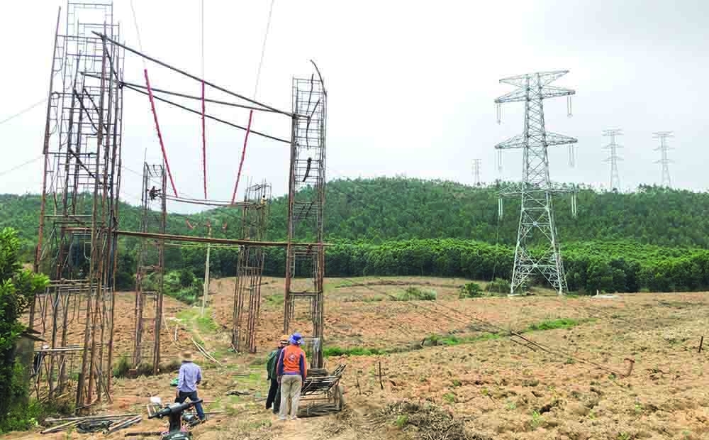 Dự án đường dây 500kV đấu nối Nhà máy Nhiệt điện BOT Nghi Sơn khó về đích trong tháng 9