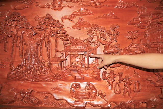 Chàng trai làng “thổi hồn” vào gỗ, kiếm hàng trăm triệu đồng mỗi năm - 5