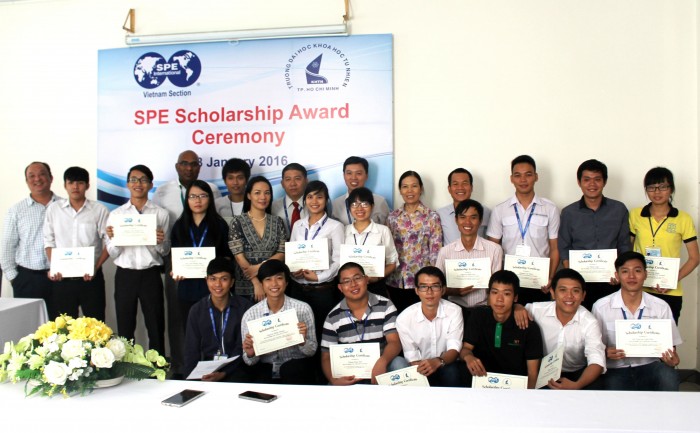 spe viet nam trao hoc bong 2015 cho sv dh bach khoa va dh khoa hoc tu nhien
