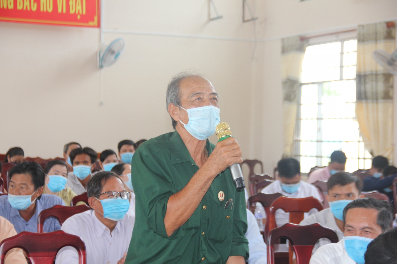Đồng chí Lê Mạnh Hùng tiếp xúc cử tri tại huyện U Minh và TP Cà Mau, tỉnh Cà Mau
