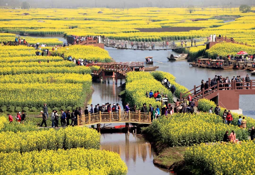 Phong cảnh hoa xuân đẹp hữu tình chỉ có ở Hưng Hóa, Trung Quốc