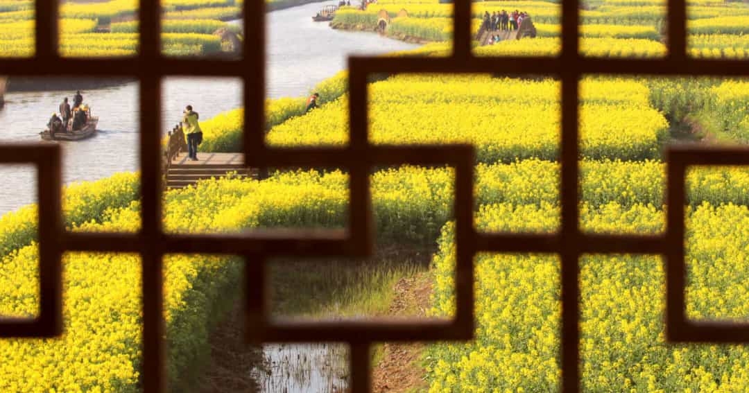 Phong cảnh hoa xuân đẹp hữu tình chỉ có ở Hưng Hóa, Trung Quốc