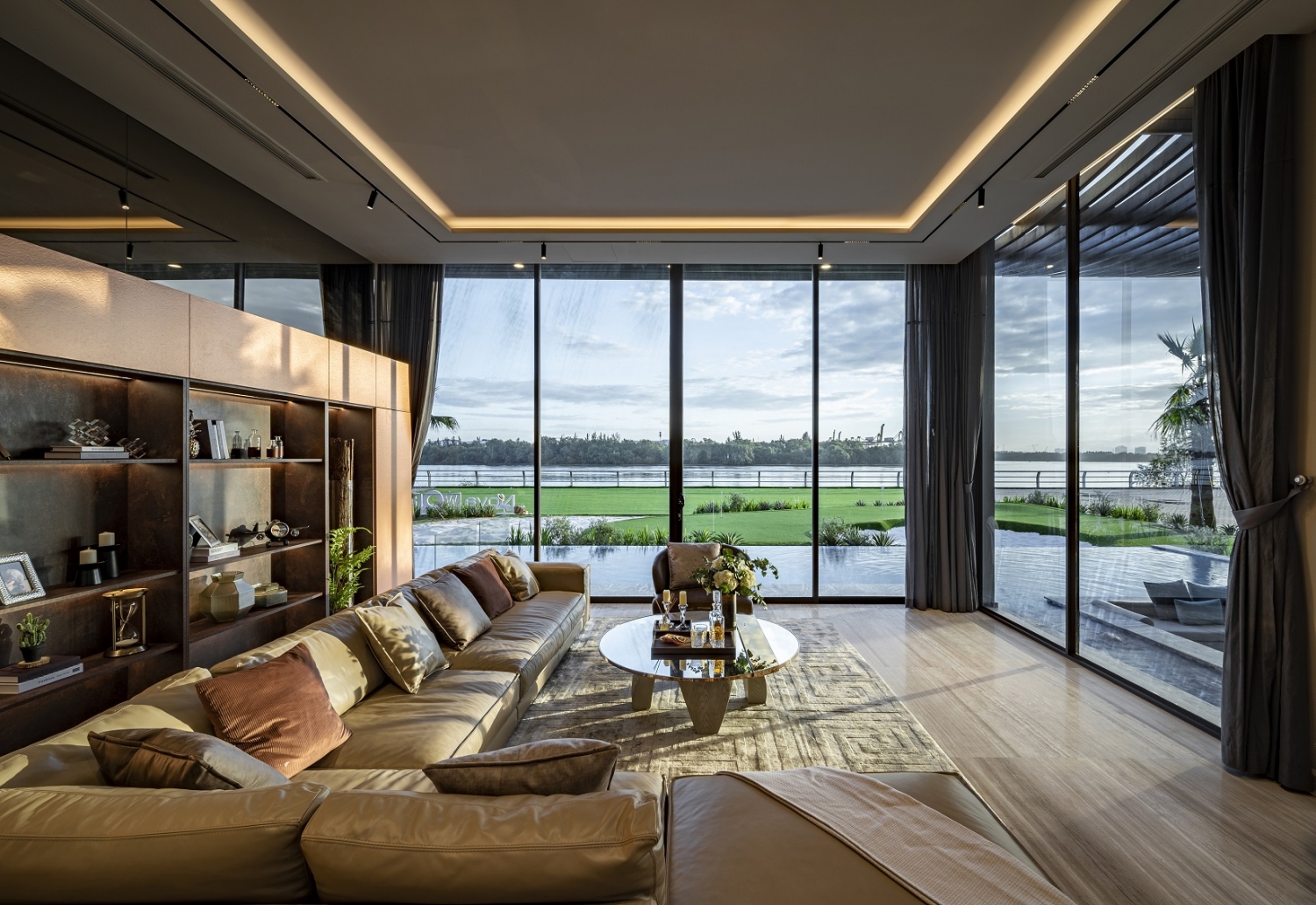 PGA Golf Villas có kiến trúc mở, xóa nhòa không gian trong ngoài.