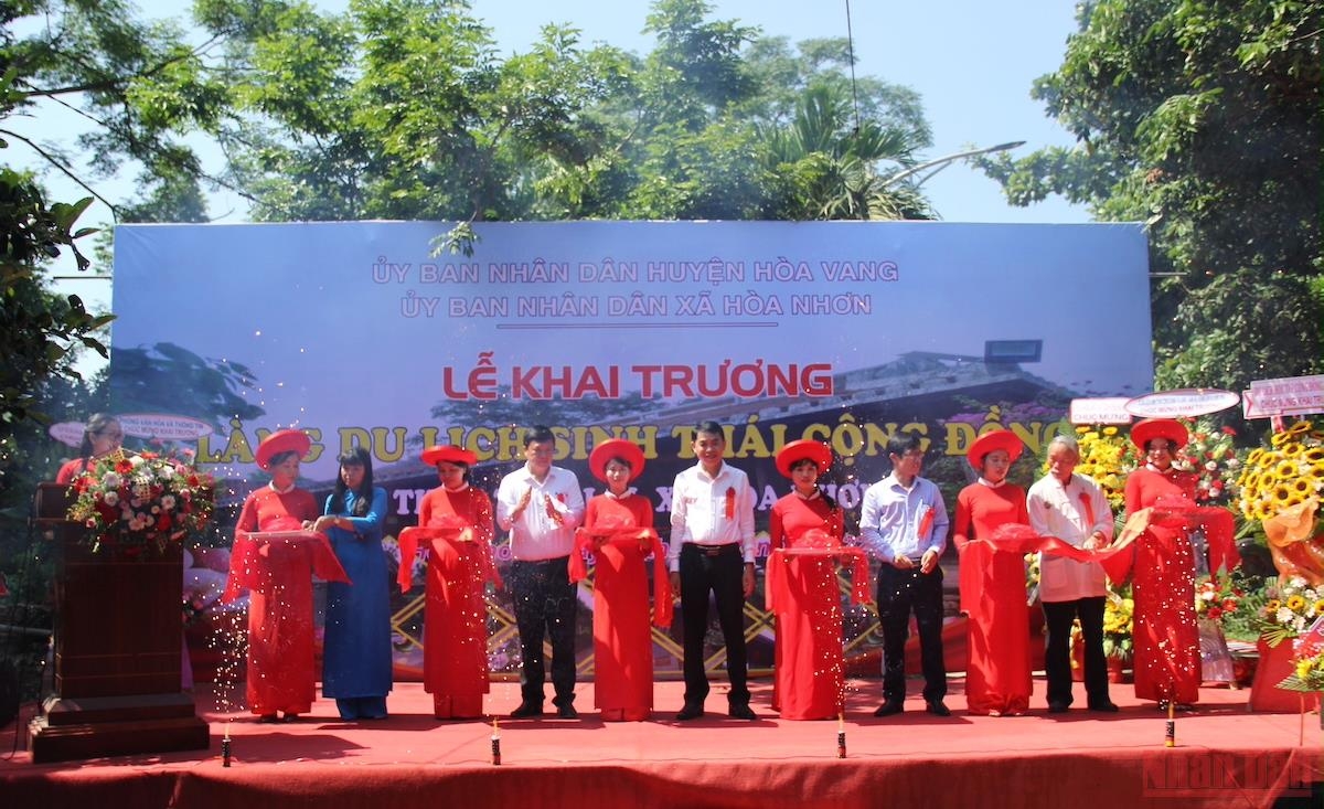 Đà Nẵng khai trương Làng du lịch sinh thái cộng đồng Thái Lai Đà Nẵng khai trương Làng du lịch sinh thái cộng đồng Thái Lai