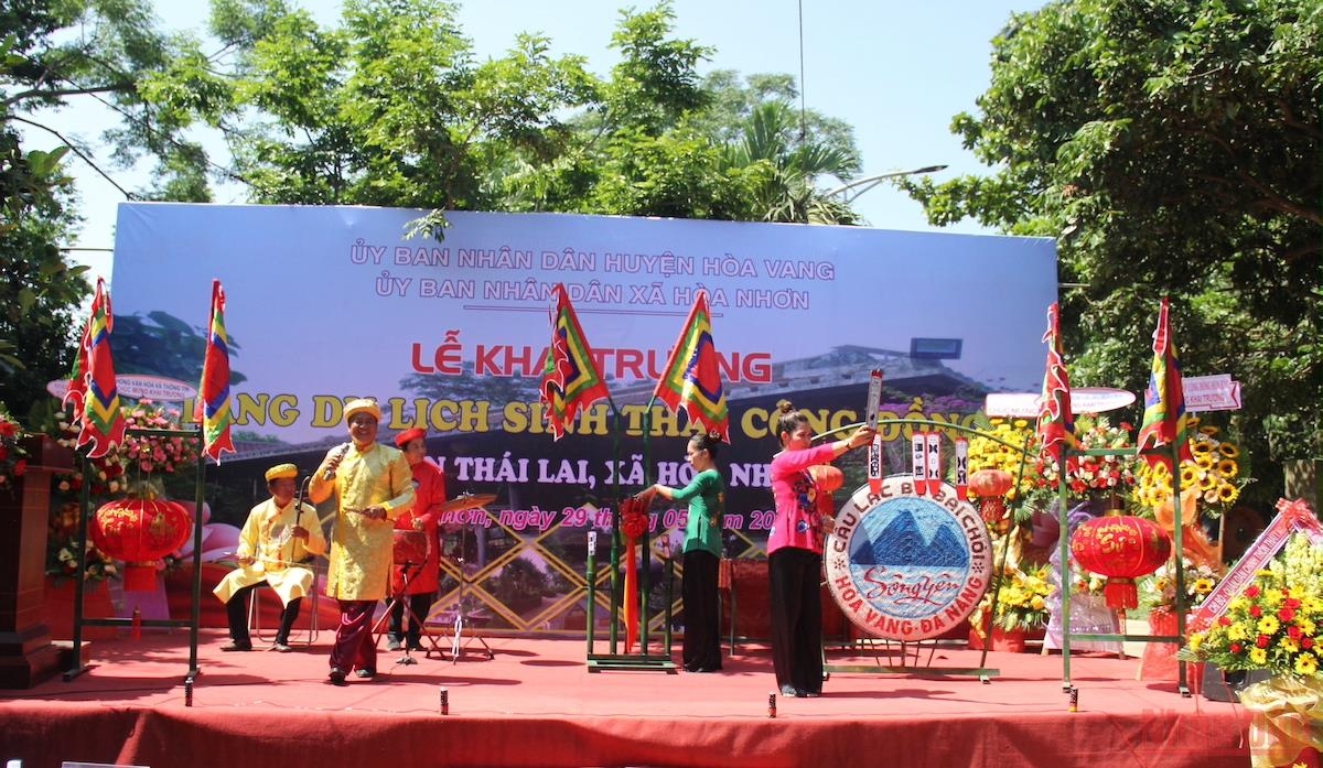 Đà Nẵng khai trương Làng du lịch sinh thái cộng đồng Thái Lai Đà Nẵng khai trương Làng du lịch sinh thái cộng đồng Thái Lai