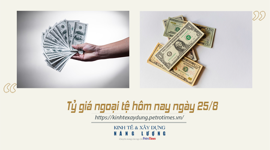 Tỷ giá ngoại tệ hôm nay ngày 25/8: Đồng USD giảm phiên thứ 2 liên tiếp