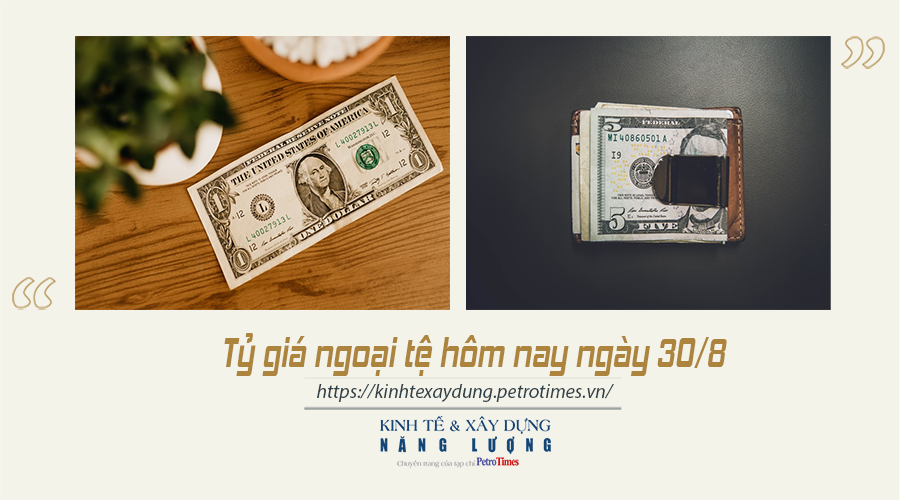 Tỷ giá ngoại tệ hôm nay ngày 30/8: USD tiếp tục suy yếu