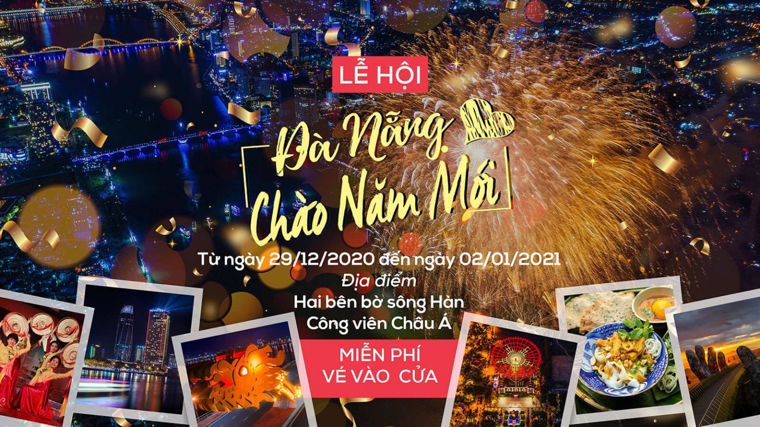 Đà Nẵng: Lễ hội đếm ngược Countdown chào năm mới 2021