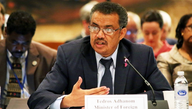 Tổng Giám đốc Tổ chức Y tế Thế giới (WHO) Tedros Adhanom Ghebreyesus. 