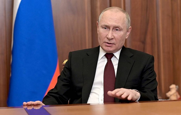 Tổng thống Nga Vladimir Putin.