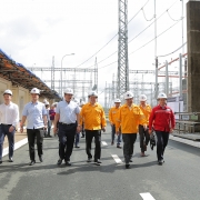 Chủ tịch Ủy ban Quản lý vốn Nhà nước tại doanh nghiệp thăm và làm việc tại Cụm Khí - Điện - Đạm Cà Mau