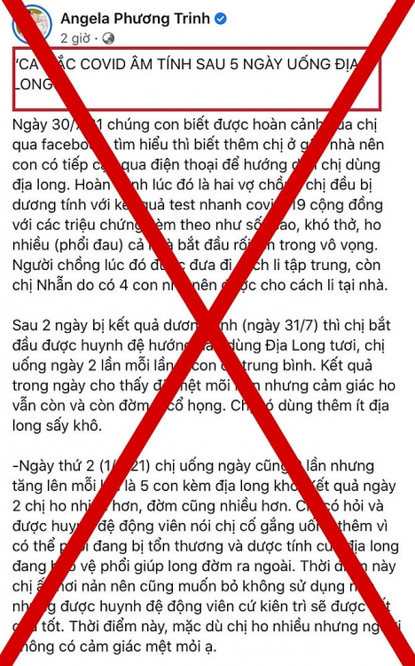 Lan truyền giun đất chữa khỏi Covid-19, Angela Phương Trinh sẽ bị xử phạt, tẩy chay?