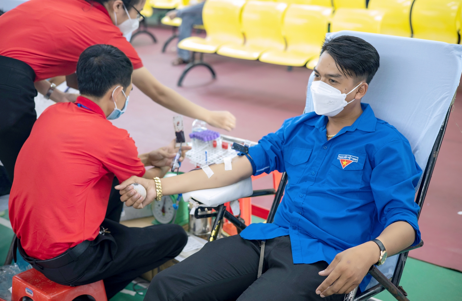 Hiến máu nhân đạo “Kết nối trái tim - Kết nối sự sống” tại cà Mau