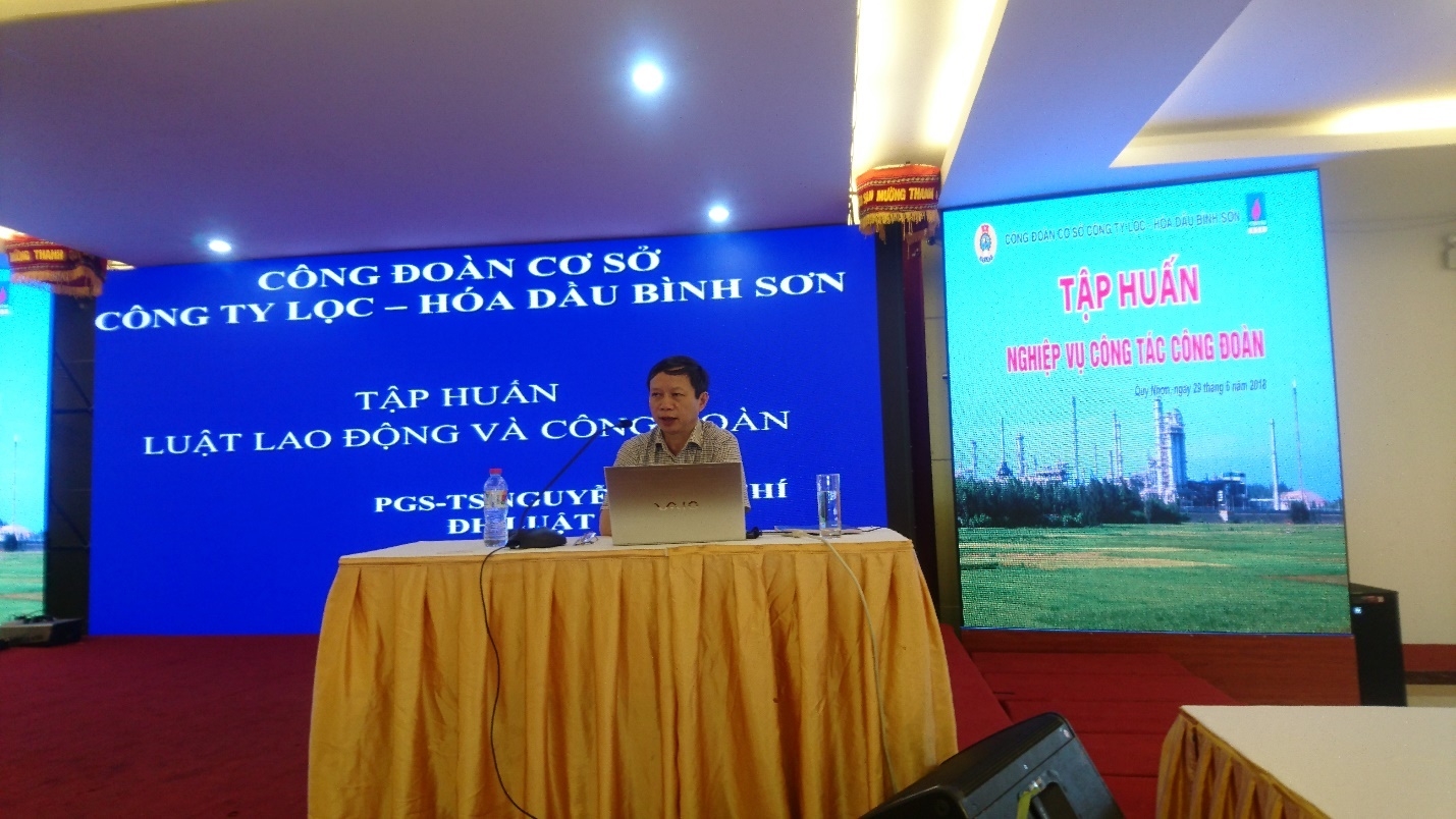 cong doan bsr tap huan nghiep vu cong tac cong doan
